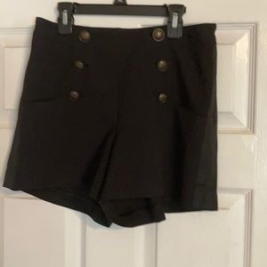 Alice through the looking glass black shorts